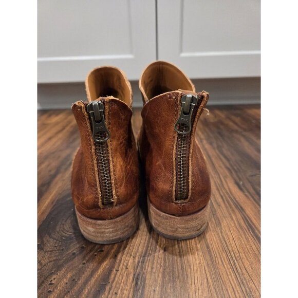 Kork-Ease Ryder Ankle Boots Leather Womens Sz 7.5 Brown Boho Pirate - Picture 6 of 16